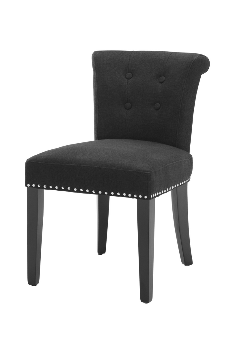 Linen Studded Dining Chair | Eichholtz Largo | Oroatrade.com
