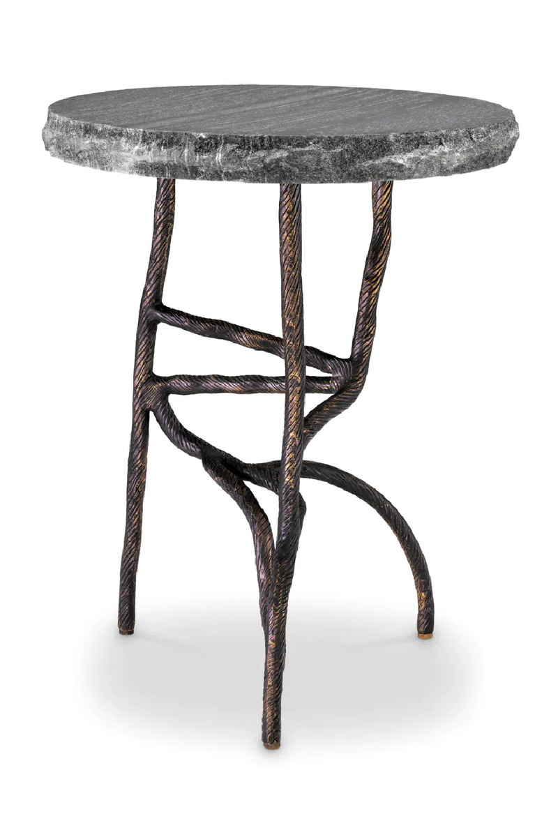 Marble Vintage Style Side Table | Eichholtz Dreyfus | Oroatrade.com