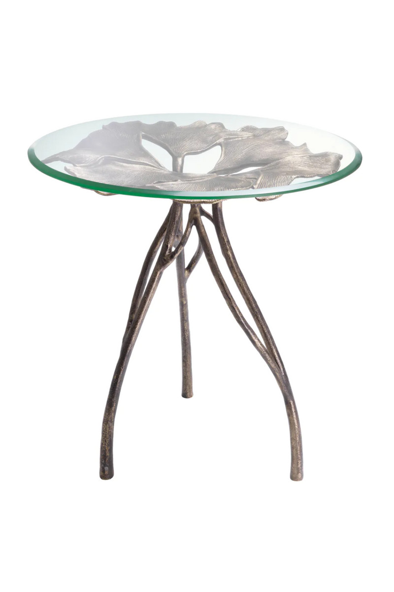 Round Glass Side Table | Eichholtz Poseidon | Oroatrade.com