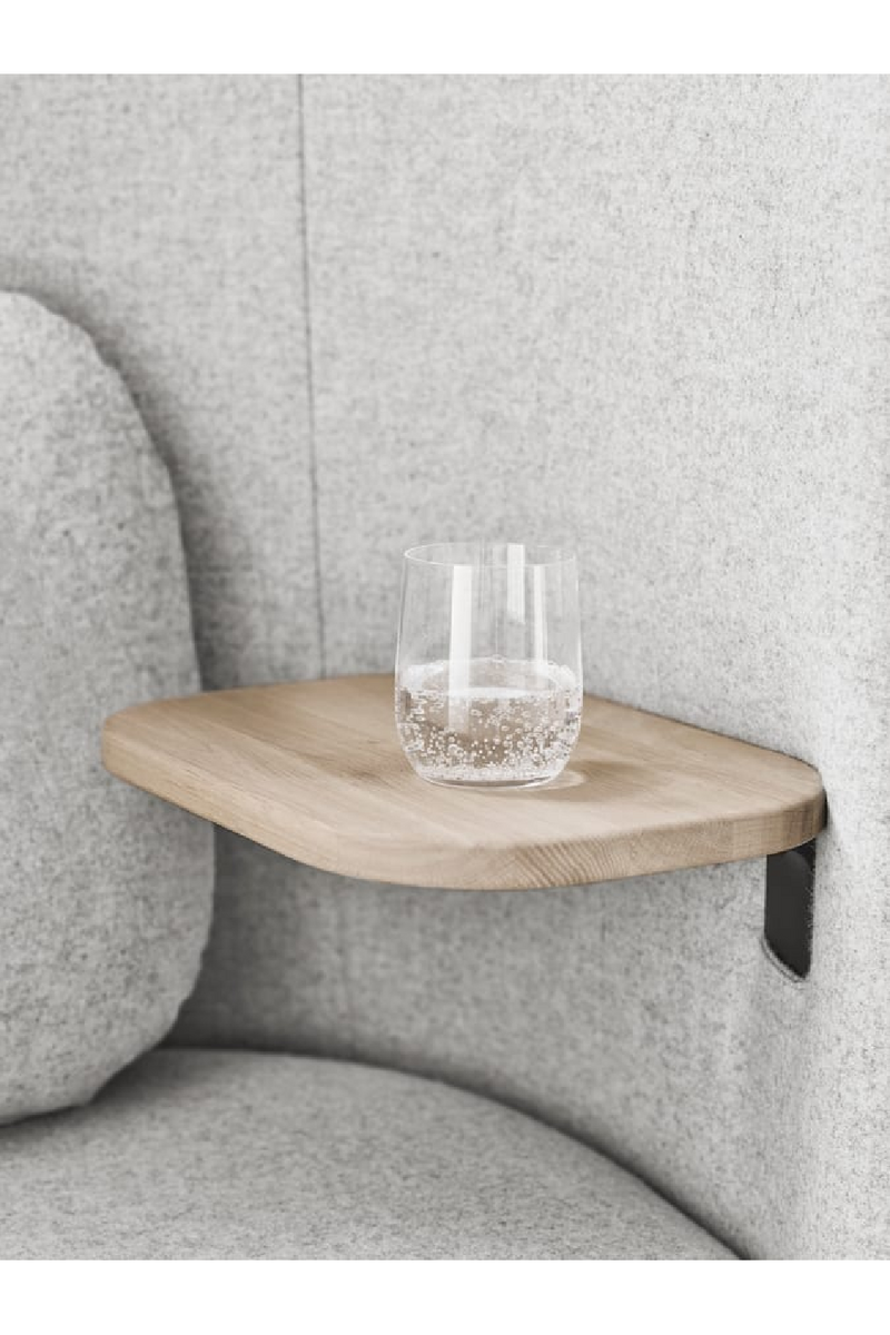 Curved Nesting Armchair With Table | Bolia Fuuga | Oroatrade.com