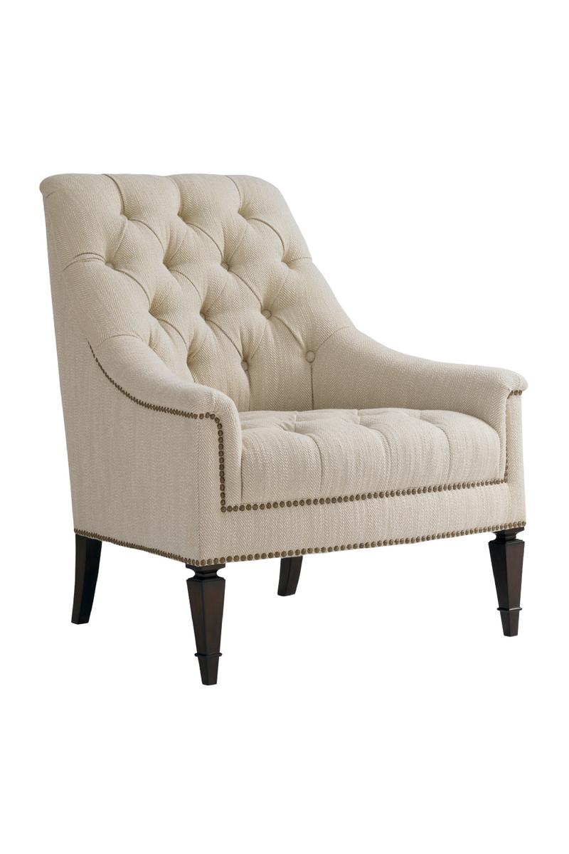 Tufted Lounge Chair | Caracole Classic Elegance | Oroatrade.com
