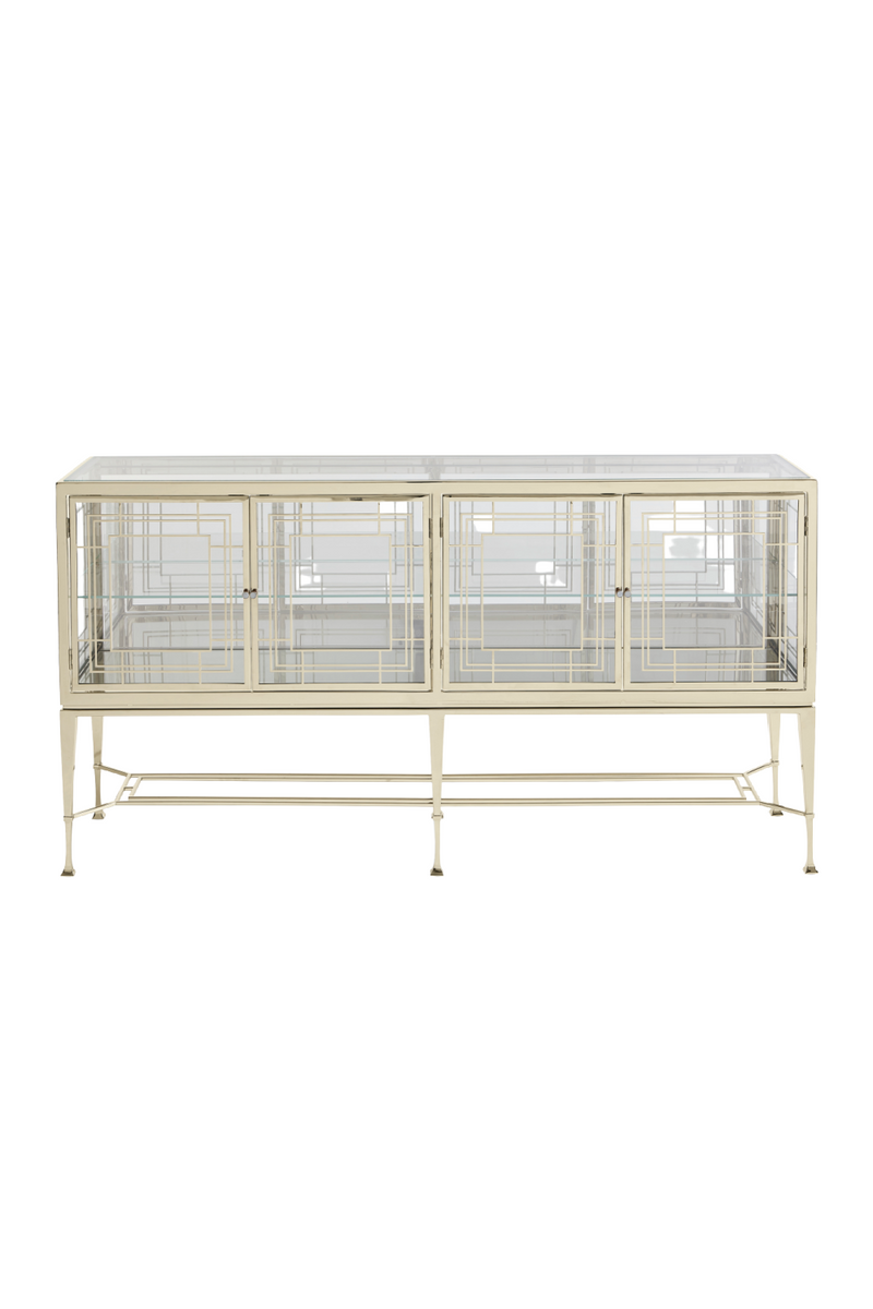 Clear Glass Sideboard | Caracole Worth Its Weight In Gold | Oroatrade.com