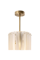 Ridged Glass Chandelier | Met x Eichholtz Imperial | Oroatrade.com