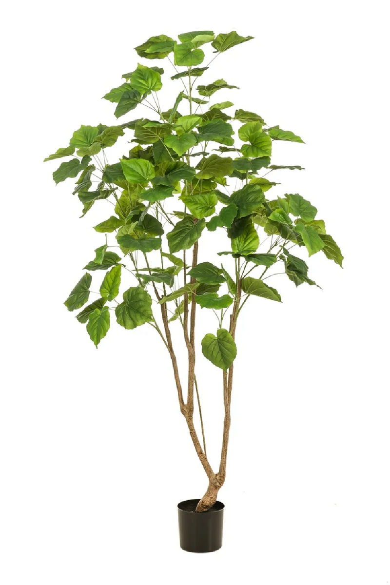 Heart-Shaped Leaf Faux Plants (2) | Emerald Fig | Oroatrade.com