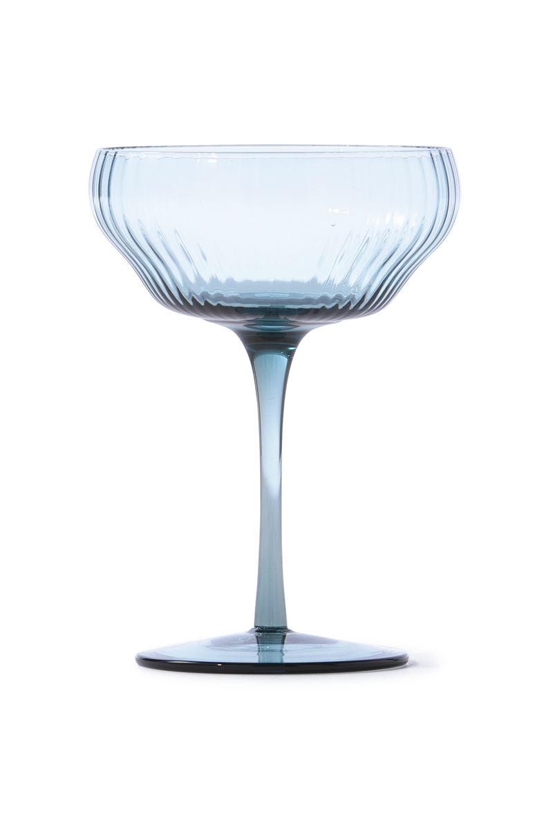 Light Blue Coupe Glass | Pols Potten Pum | Oroatrade.com