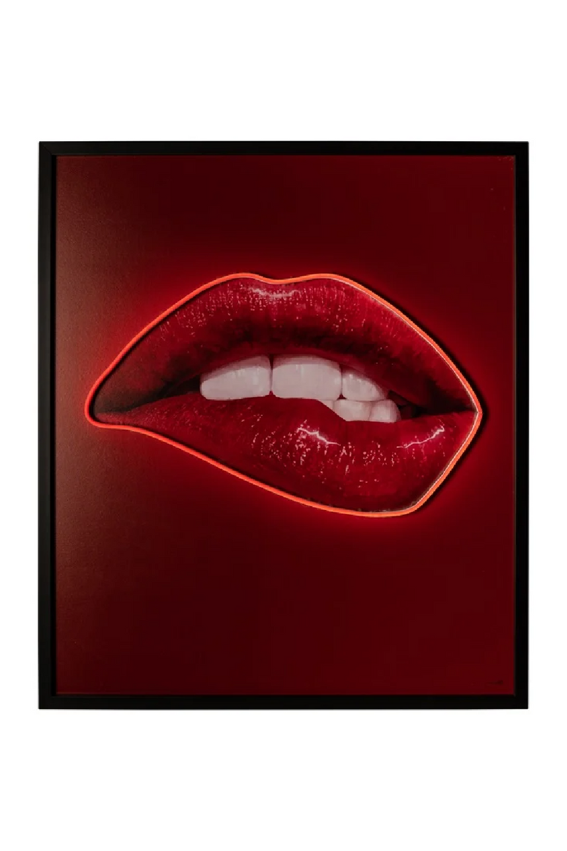 Red Contemporary Wall Art | OROA Lips | Oroatrade.com