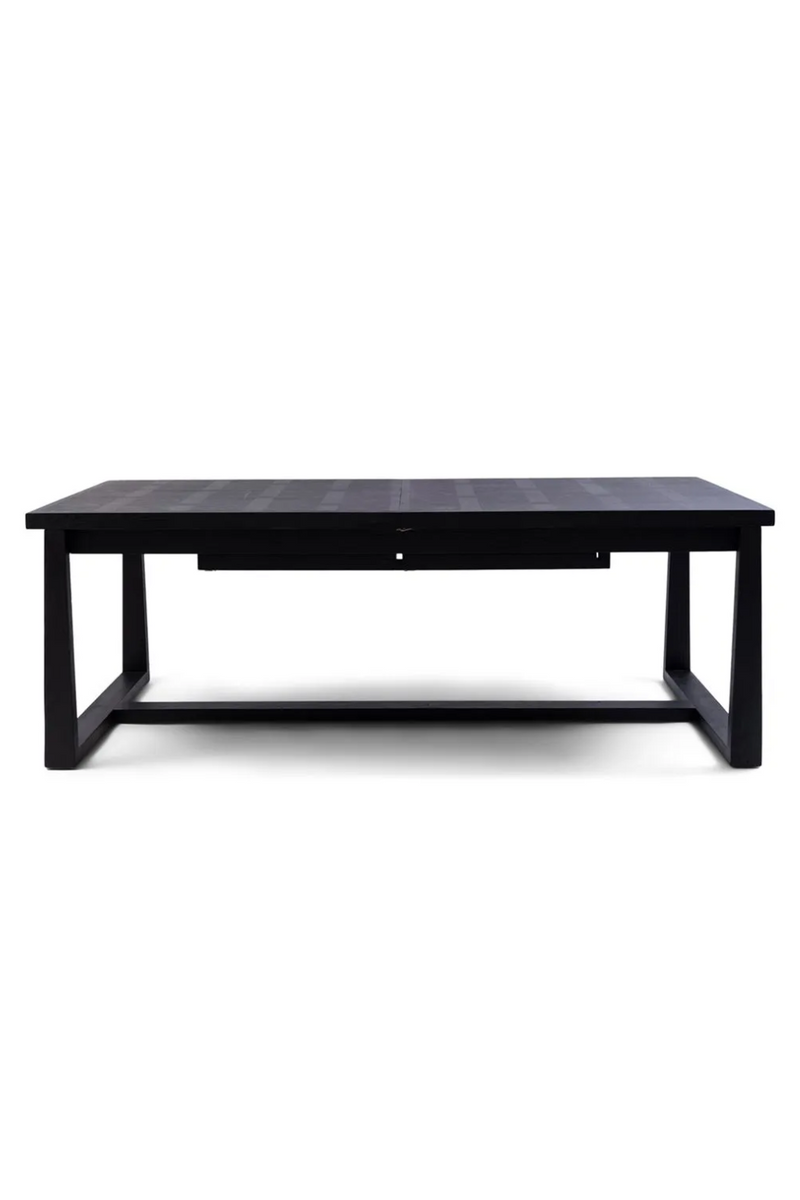 Black Wooden Extendable Dining Table | Rivièra Maison Colombe | Oroatrade.com