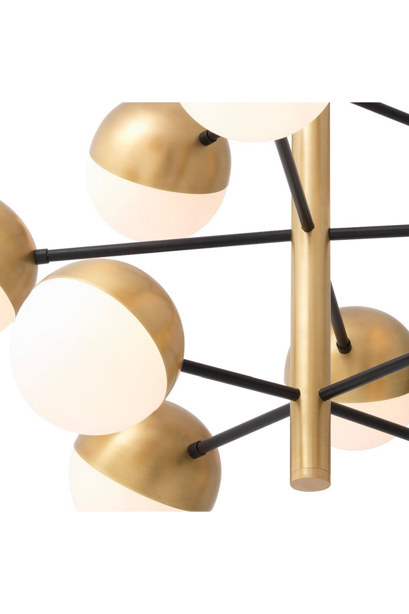 Brass Globe Sputnik Chandelier S | Eichholtz Cona | OROA TRADE