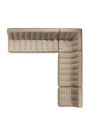 Curved Upholstered Sofa | Ethnicraft N701 | OROA TRADE.com