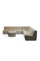 Curved Upholstered Sofa | Ethnicraft N701 | OROA TRADE.com
