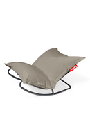 Modern Outdoor Bean Bag With Rocking Chair | Fatboy Original Slim + Rock 'n Roll | Oroatrade.com