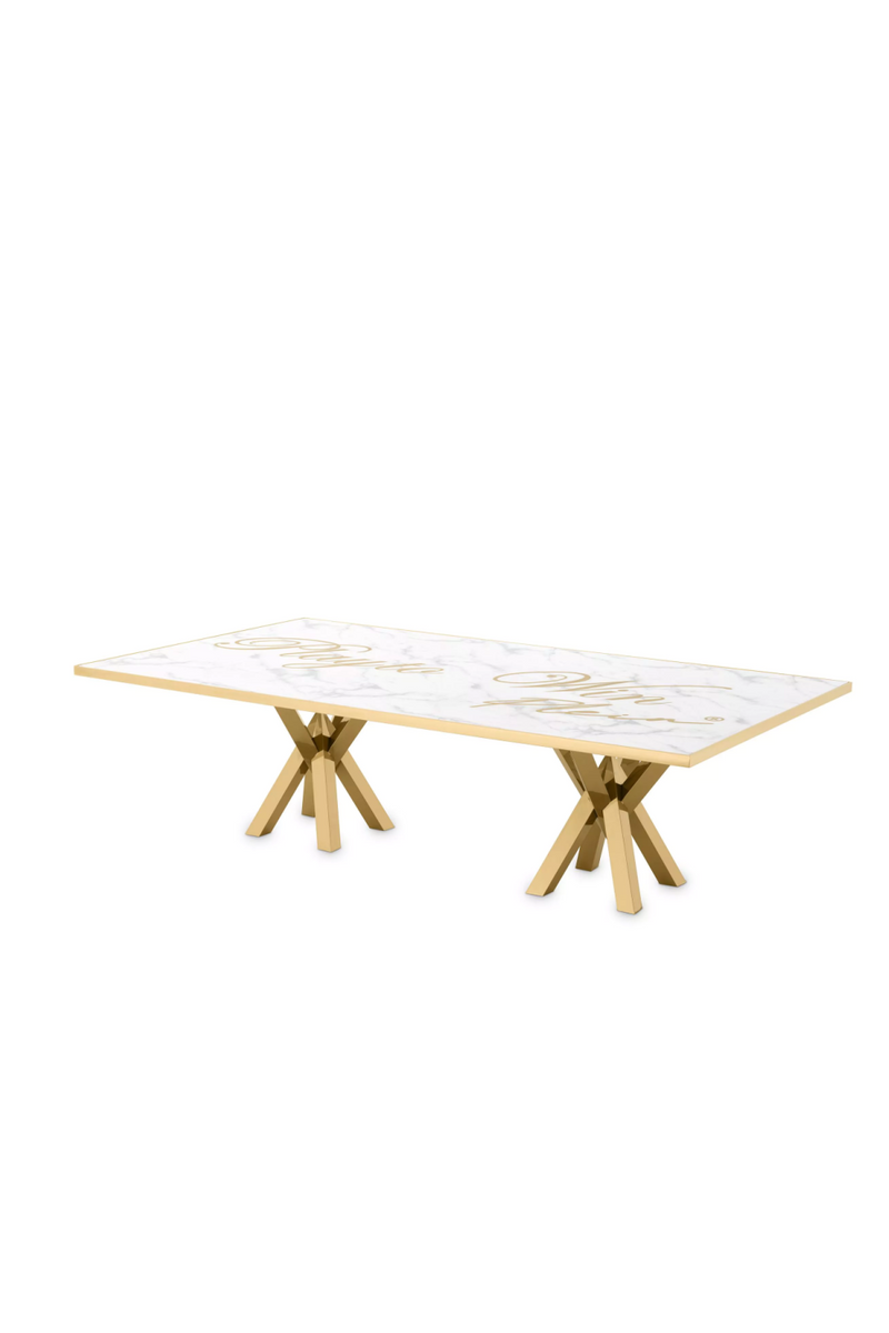 Art Deco Netted Dining Table | Philipp Plein Play | Oroatrade.com
