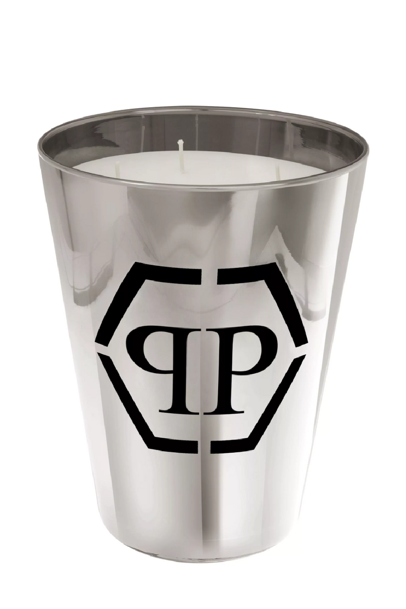 Platinum Glass Scented Candle - L | Philipp Plein Empire | Oroatrade.com