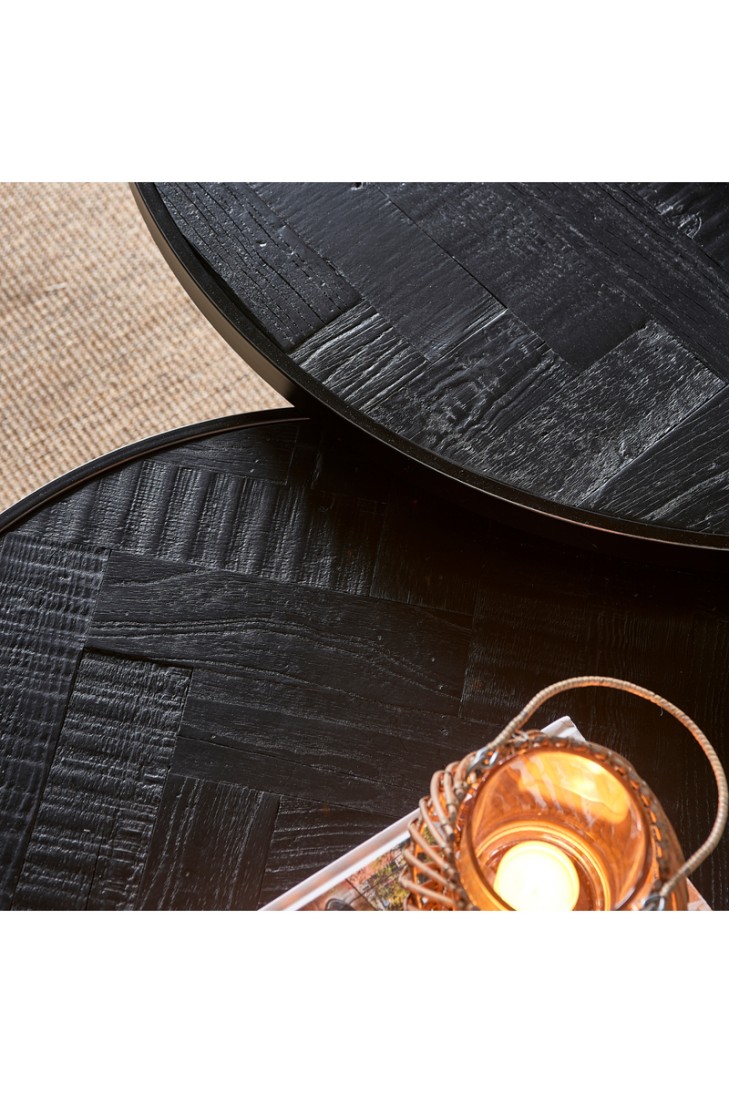Black Ash Wood Coffee Table | Rivièra Maison Kirkwood | Oroatrade.com