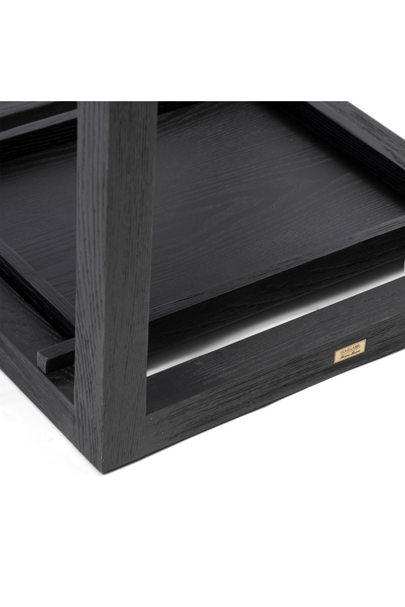 Black Wooden Side Table | Rivièra Maison Colombe | Oroatrade.com