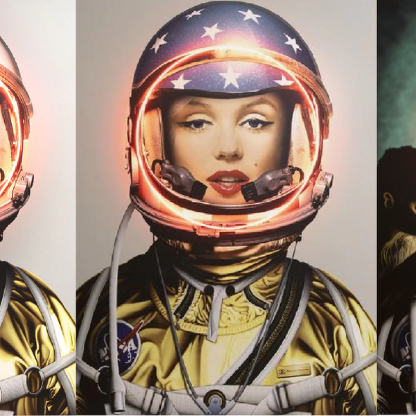 Louis Vuitton Spacesuit Neon Artwork - Andrew Martin Like a Boss