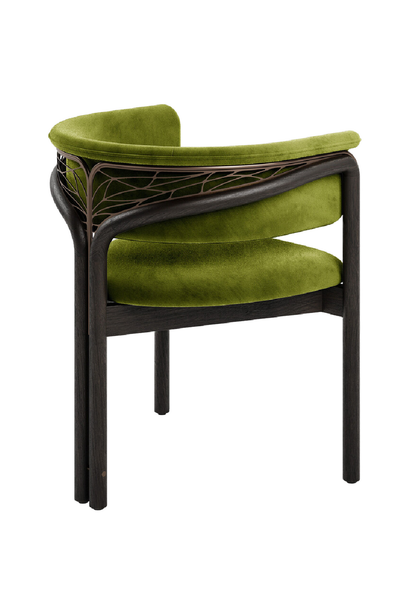 Metal Detail Curved Dining Chair | Ethnicraft Volita | Oroatrade.com