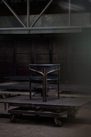 Metal Detail Curved Dining Chair | Morpho By Tomorrowland Volita | Oroatrade.com