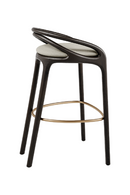 Brown Teak Bar Stool | Morpho By Tomorrowland Aleta | Oroatrade.com