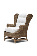 Cushioned Rattan Wing Chair | Rivièra Maison Nicolas | Oroatrade.com