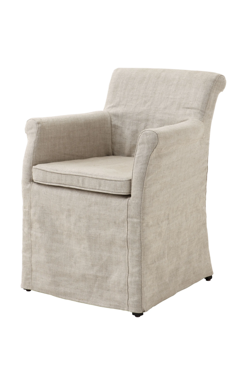 White Linen Dining Chair | Eichholtz Tampa | Oroatrade.com
