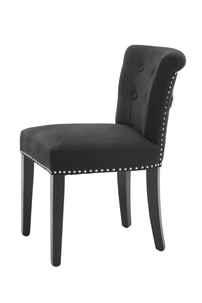 Linen Studded Dining Chair | Eichholtz Largo | Oroatrade.com
