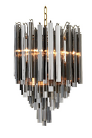Tapered Glass Rods Chandelier | Eichholtz Salerno | Oroatrade.com