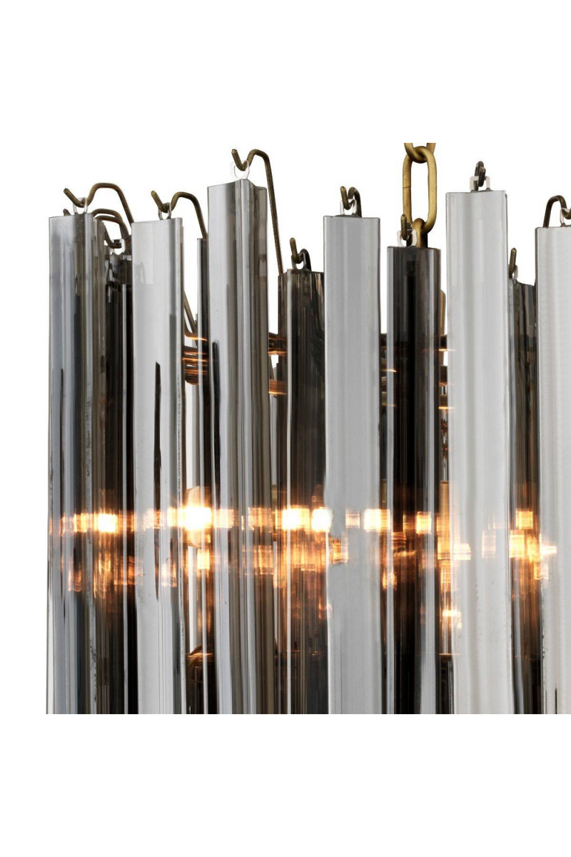 Tapered Glass Rods Chandelier | Eichholtz Salerno | Oroatrade.com