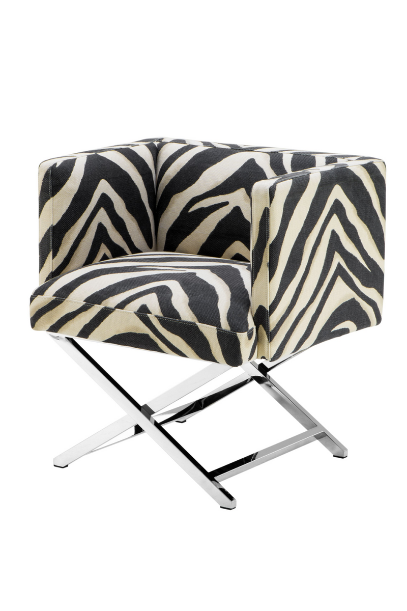 Zebra Print Accent Chair | Eichholtz Dawson | Oroatrade.com