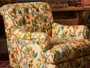 Floral Print Lounge Chair | Andrew Martin Lavington