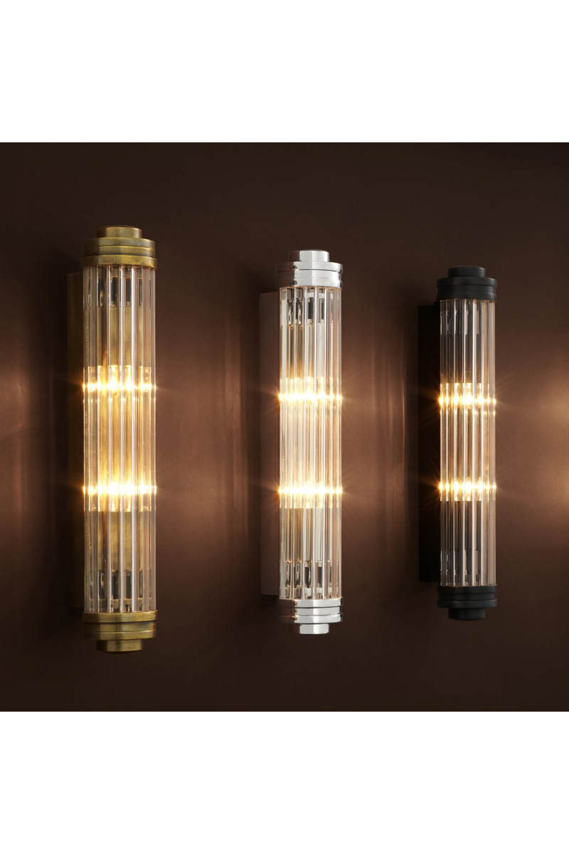 Clear Glass Wall Lamp S | Eichholtz Gascogne | Oroatrade.com