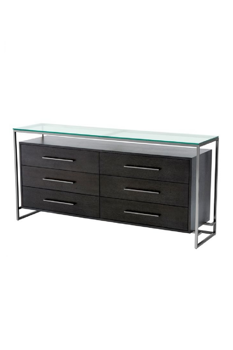 Black Oak 6-Drawer Dresser | Eichholtz Durand | Oroatrade.com