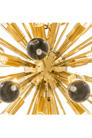 Brass Calypso Sputnik Chandelier | Eichholtz Anto | Oroatrade.com