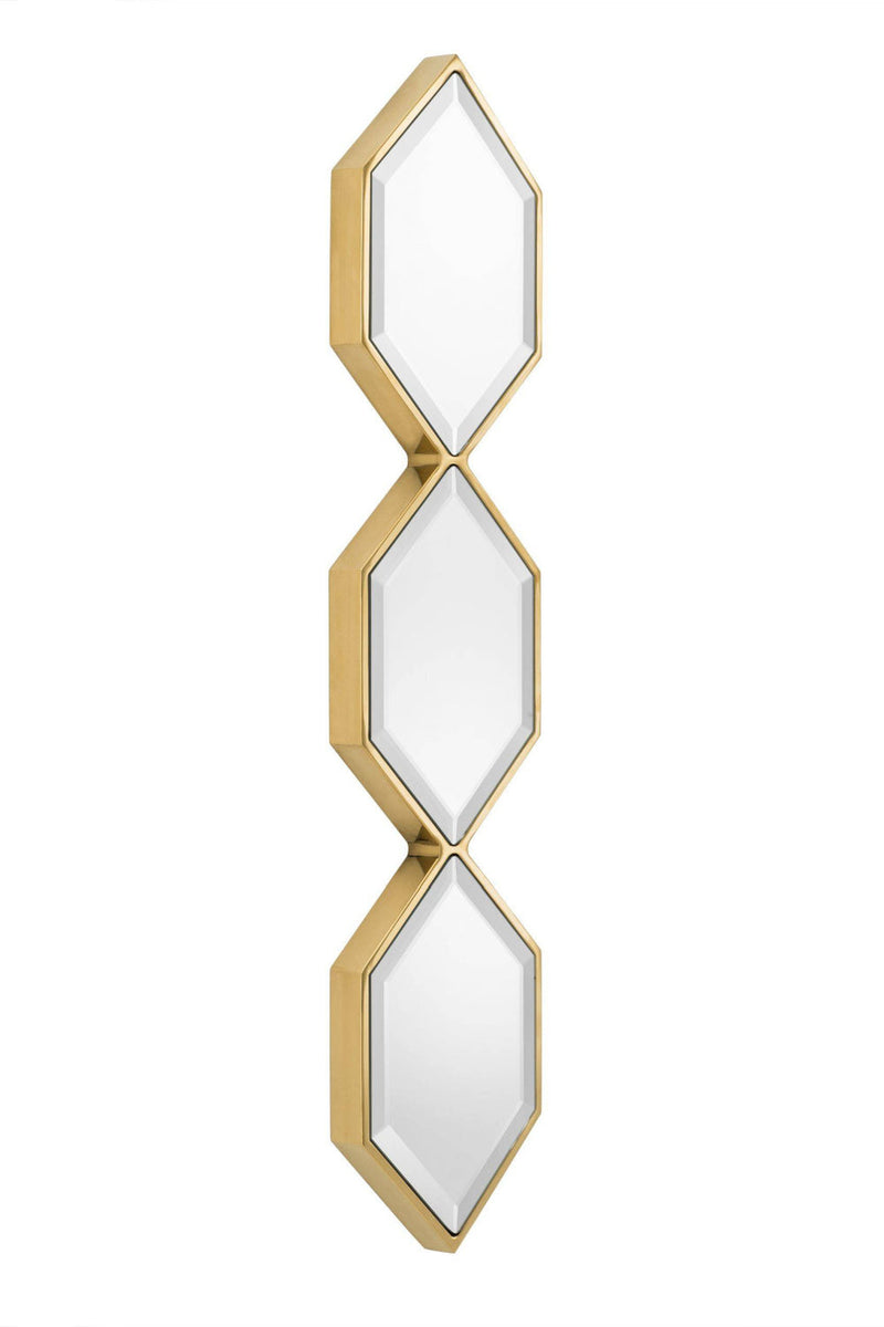 Hexagonal Beveled Trio Mirror Glass | Eichholtz Saronno | Oroatrade.com