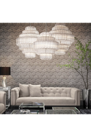 Cascading Bevelled Glass Chandelier | Eichholtz Vittoria | Oroatrade.com
