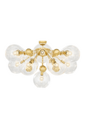 Silver 13-Bulb Flush Mount | Eichholtz Soleil | Oroatrade.com