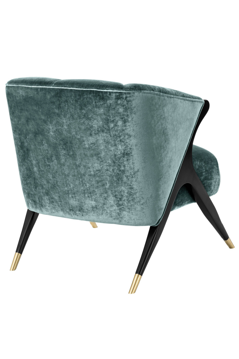 Green Upholstered Barrel Chair | Eichholtz Pavone | Oroatrade.com