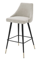 Buttoned Back Bar Stool | Eichholtz Cedro | Oroatrade.com