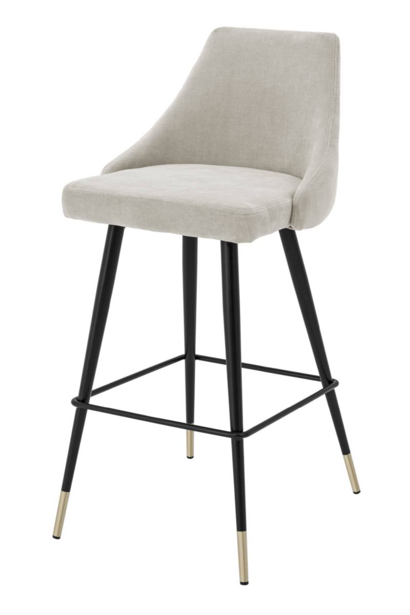 Buttoned Back Bar Stool | Eichholtz Cedro | Oroatrade.com