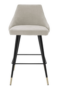 Buttoned Back Bar Stool | Eichholtz Cedro | Oroatrade.com