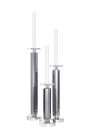 Crystal Glass Candle Holder (Set of 3) | Eichholtz Chapman | Oroatrade.com