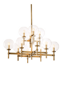 Brass Globe Chandelier | Eichholtz Jade | Oroatrade.com