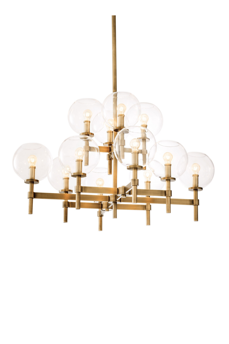 Brass Globe Chandelier | Eichholtz Jade | Oroatrade.com