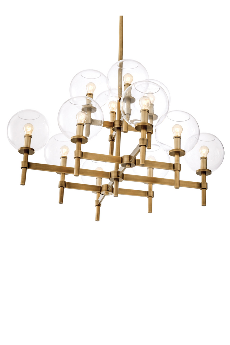 Brass Globe Chandelier | Eichholtz Jade | Oroatrade.com