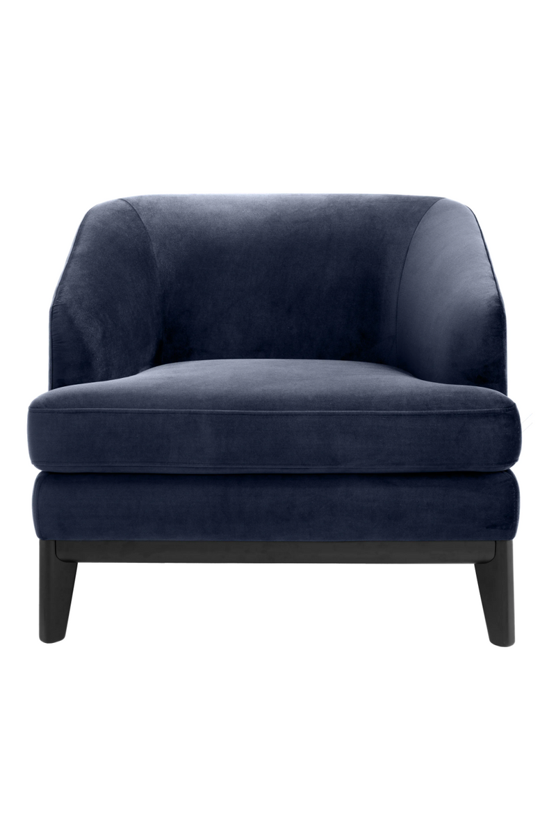 Blue Velvet Accent Chair | Eichholtz Monterey | Oroatrade.com