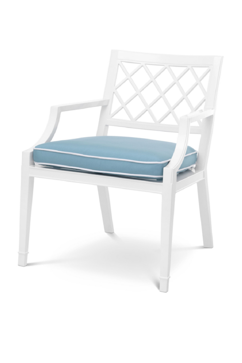 White Outdoor Dining Armchair | Eichholtz Paladium | Oroatrade.com