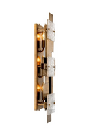 Layered Vintage Brass Wall Lamp | Eichholtz Langham | Oroatrade.com