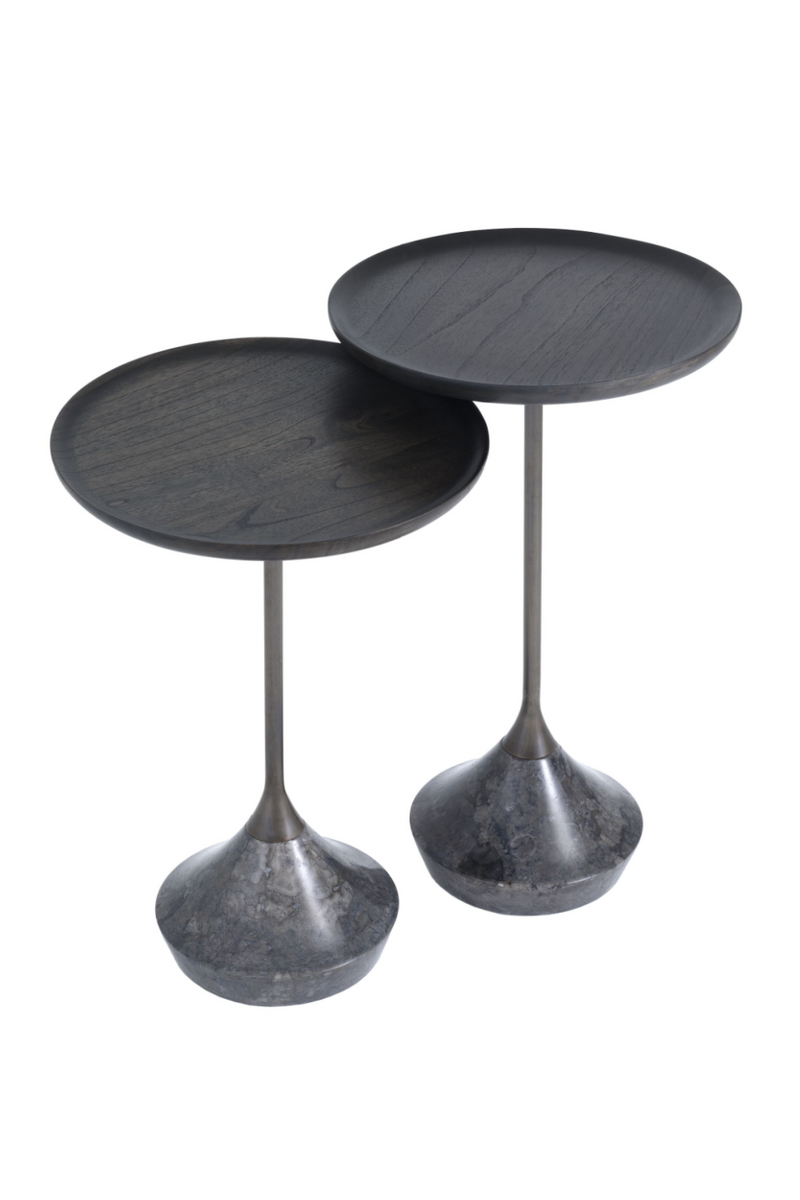 Marble Side Table set of 2 | Eichholtz Puglia | Oroatrade.com