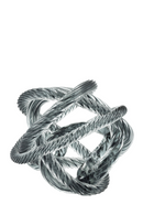 Gray Glass Rope Desk Accessory | Eichholtz Dominico
