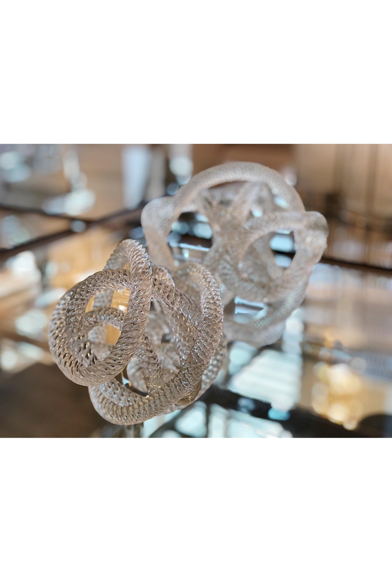 Gray Glass Rope Desk Accessory | Eichholtz Dominico